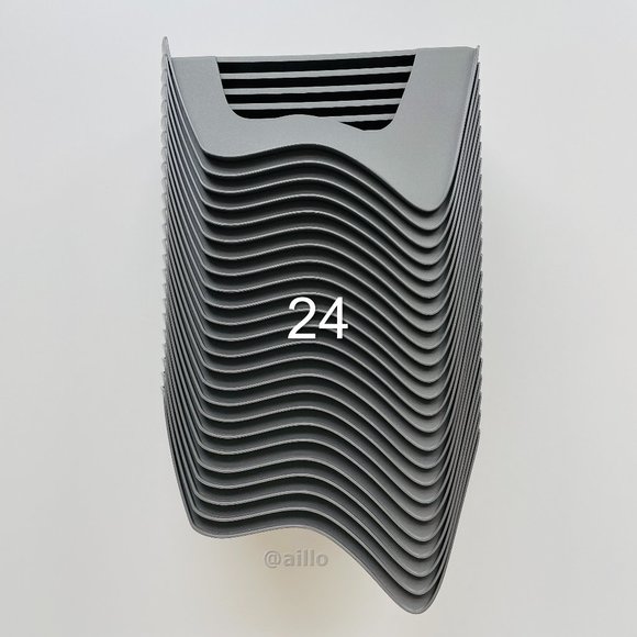 24 IKEA MURVEL Shoe organizer, gray - Picture 1 of 14
